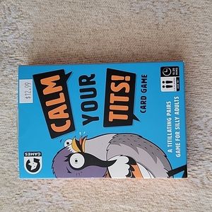 Calm your tits card game new in box